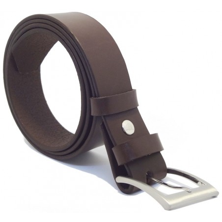 Ceinture Marron foncé 4 cm boucle 3