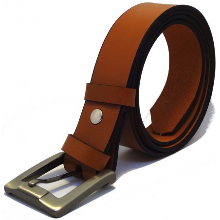 Ceinture Camel 4 cm boucle 1