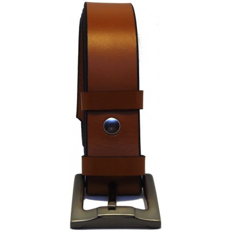 Ceinture Camel 4 cm boucle 1