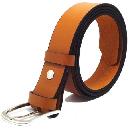 Ceinture Camel 4 cm boucle 2