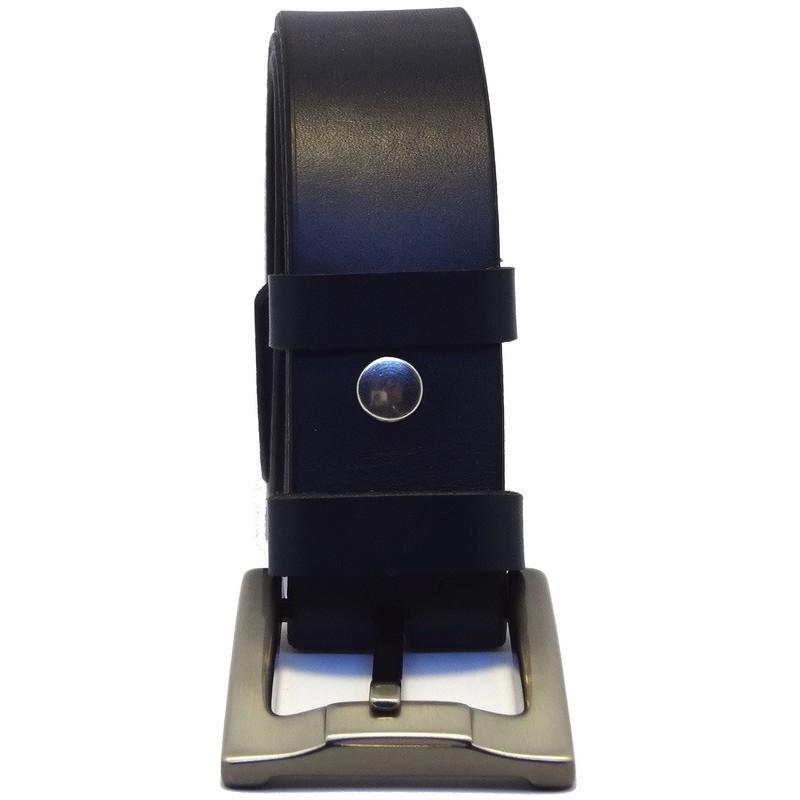 Ceinture Bleu marine 4 cm boucle 1