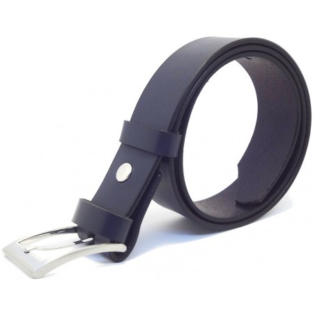 Ceinture Bleu marine 4 cm boucle 3