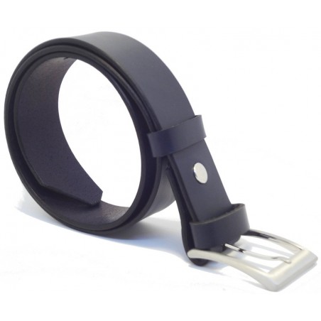 Ceinture Bleu marine 4 cm boucle 3