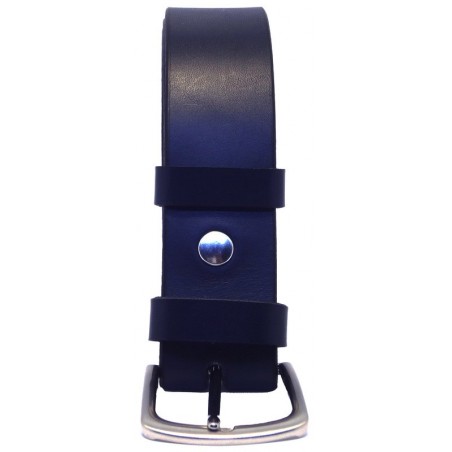 Ceinture Bleu marine 4 cm boucle 2