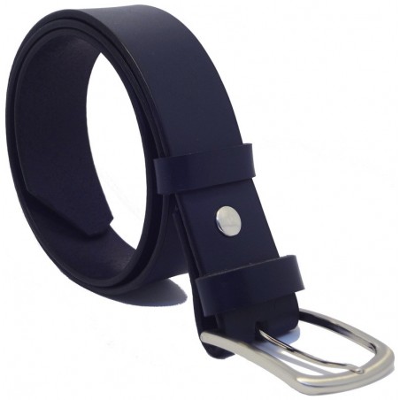 Ceinture Bleu marine 4 cm boucle 2