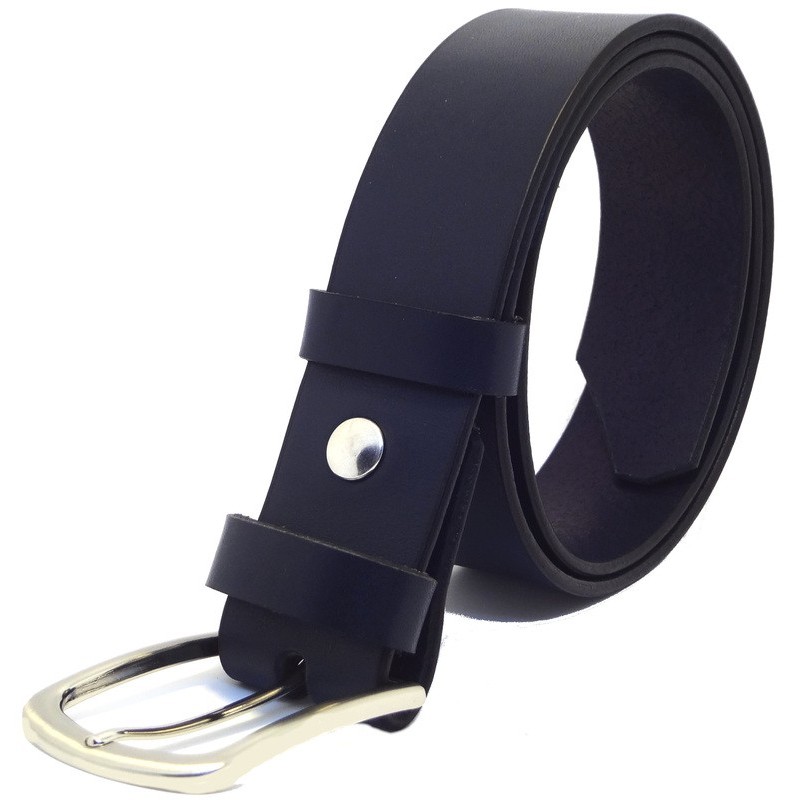 Ceinture Bleu marine 4 cm boucle 2