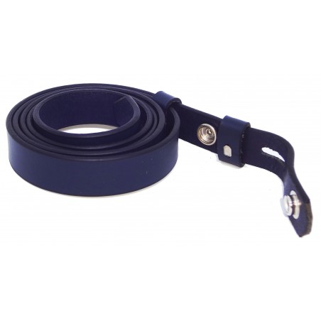 Sangle de ceinture Bleu marine 2,5 cm