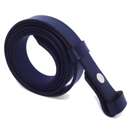 Sangle de ceinture Bleu marine 2,5 cm