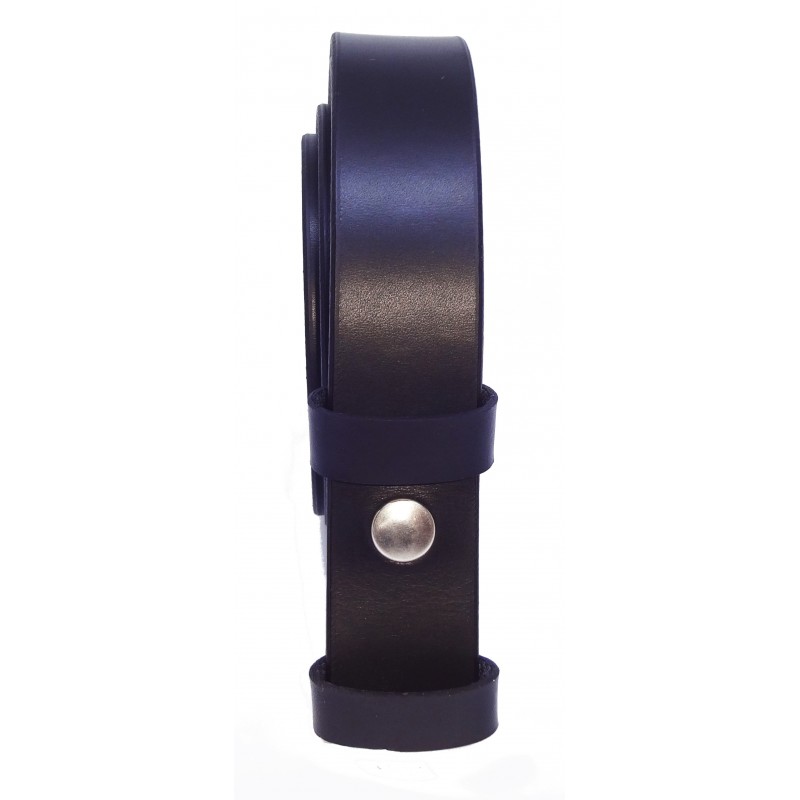 Sangle de ceinture noire classique 3 cm