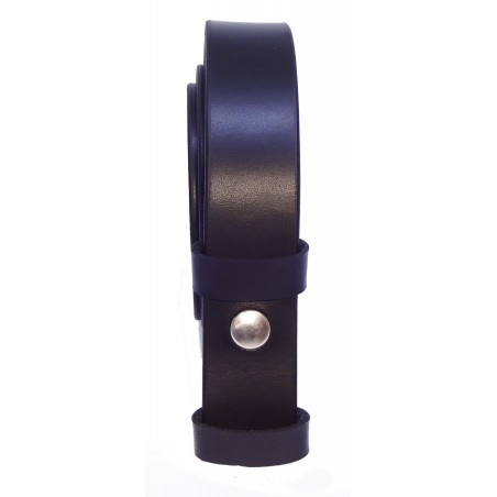 Sangle de ceinture noire classique 3 cm
