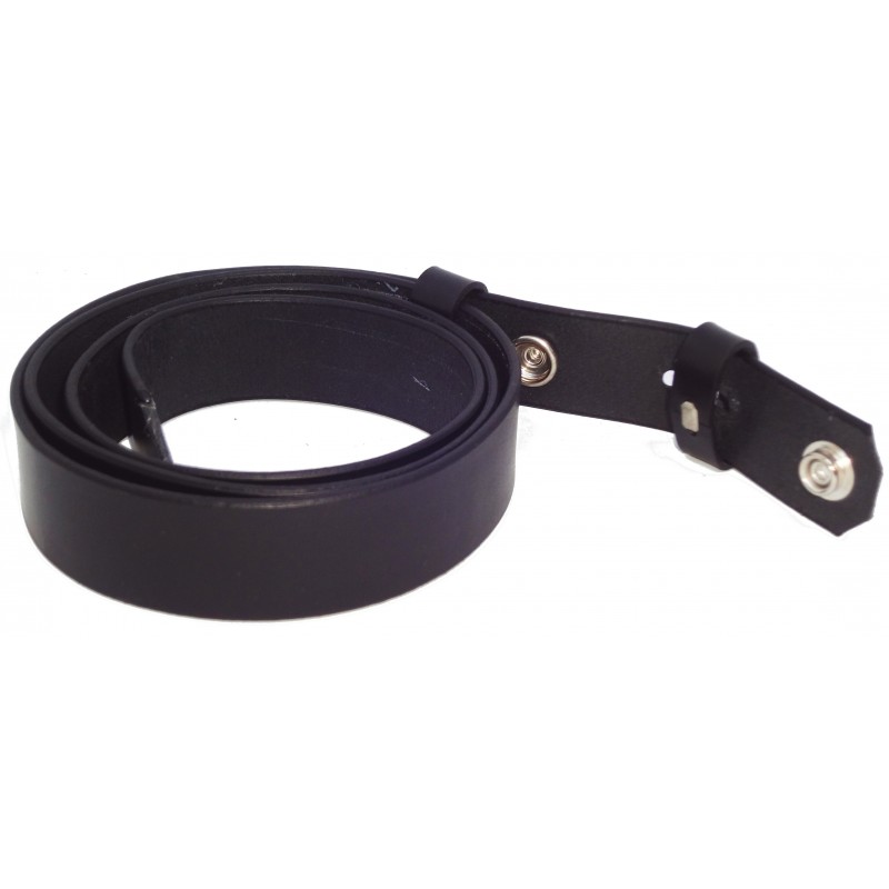 Sangle de ceinture noire classique 3 cm