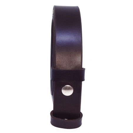 Sangle de ceinture marron foncé 3 cm