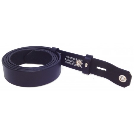 Sangle de ceinture noire classique 3,5 cm