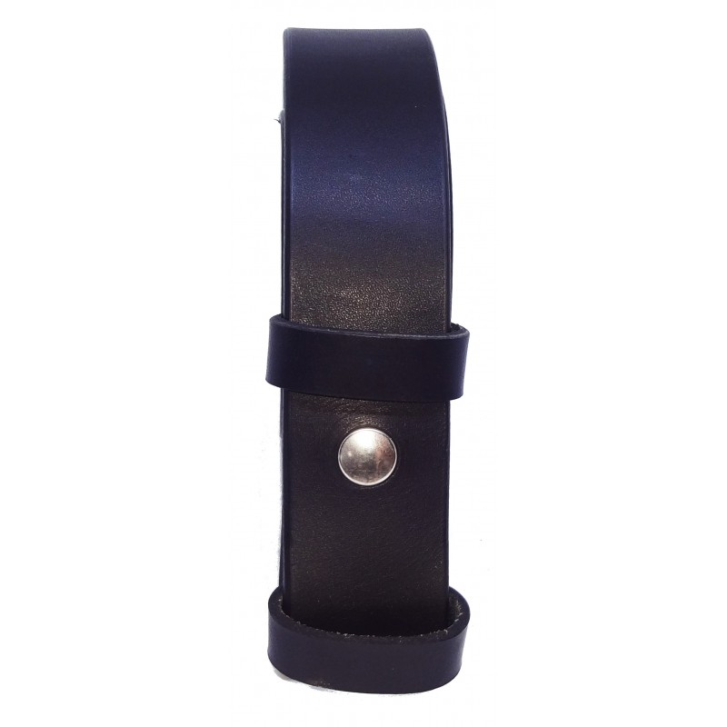 Sangle de ceinture noire classique 3,5 cm