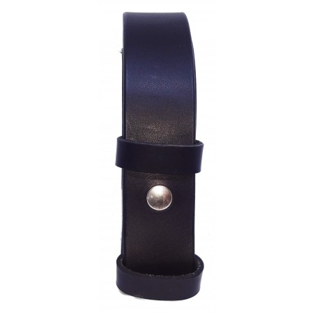 Sangle de ceinture noire classique 3,5 cm