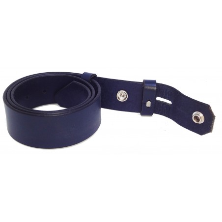 Sangle de ceinture Bleu marine 4 cm