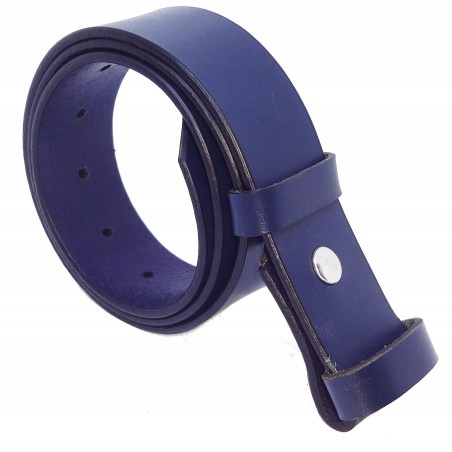 Sangle de ceinture Bleu marine 4 cm