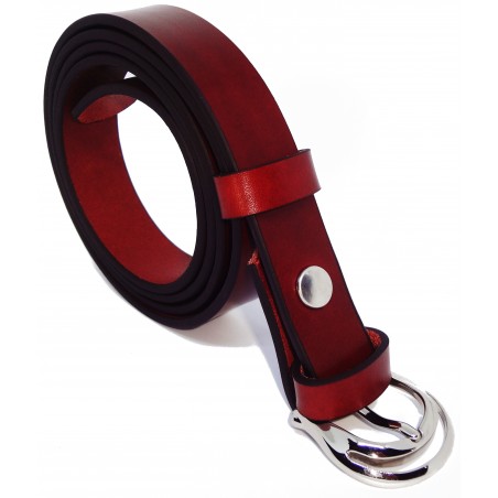 Ceinture Cognac 2,5 cm boucle 1