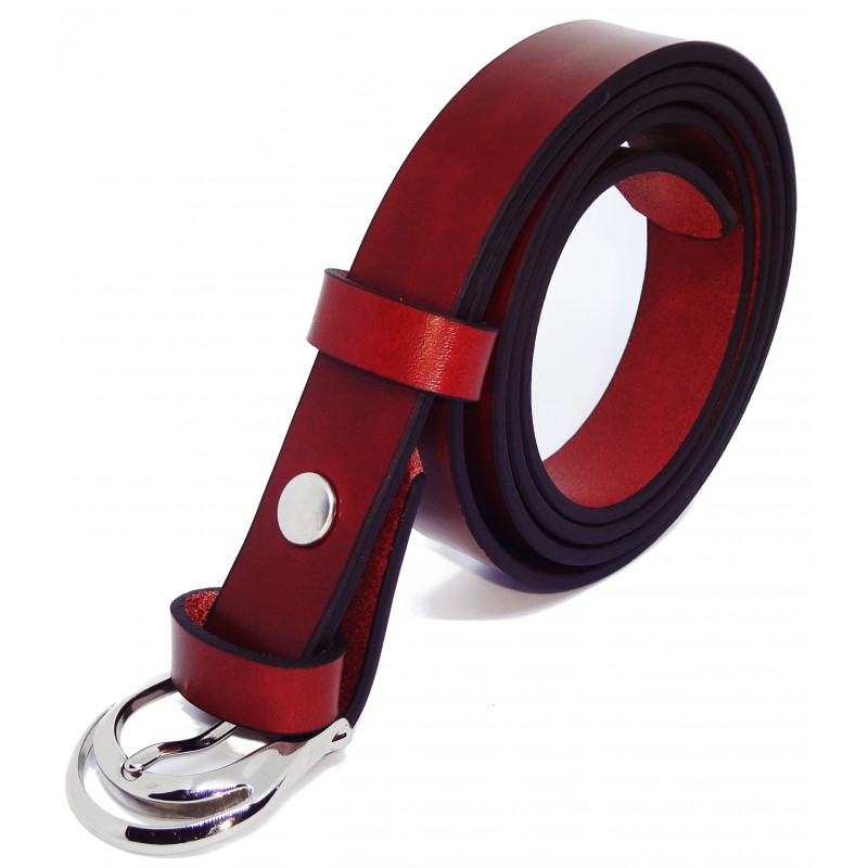 Ceinture Cognac 2,5 cm boucle 1