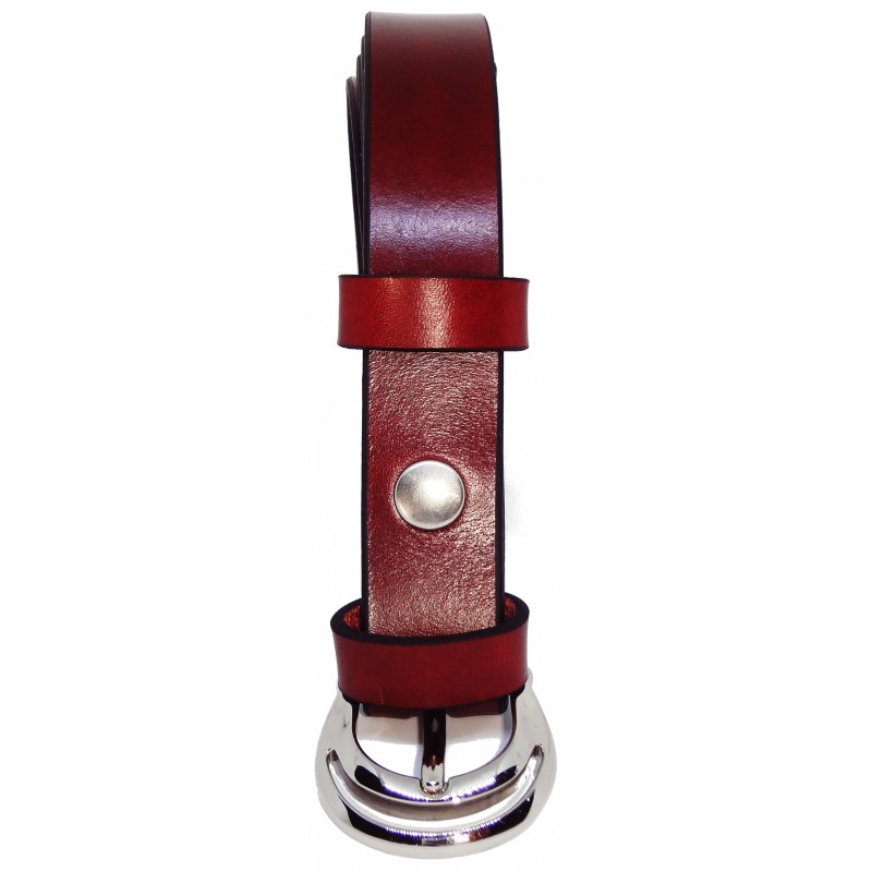 Ceinture Cognac 2,5 cm boucle 1
