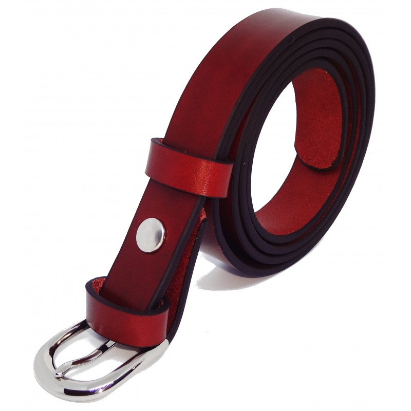 Ceinture Cognac 2,5 cm boucle 5