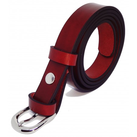 Ceinture Cognac 2,5 cm boucle 5