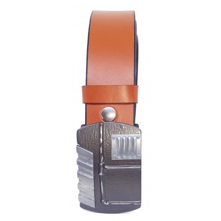 Ceinture Camel 4 cm Plaque Steampunk 22
