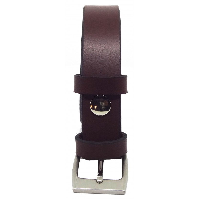 Ceinture Bordeaux classique 3 cm boucle 1