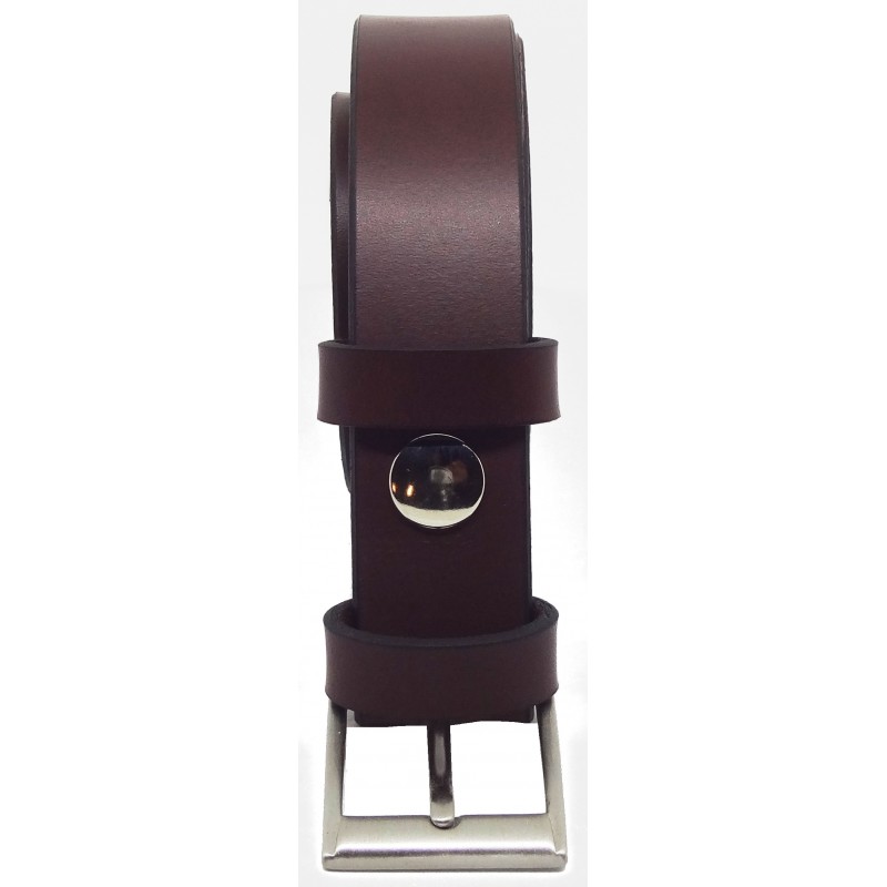 Ceinture Bordeaux classique 3 cm boucle 2