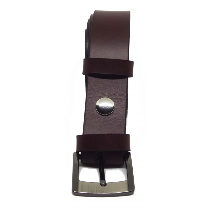 Ceinture Bordeaux classique 3,5 cm boucle 5