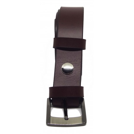Ceinture Bordeaux classique 3,5 cm boucle 5
