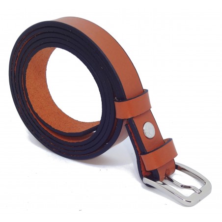 Ceinture Camel 2,5 cm boucle 6