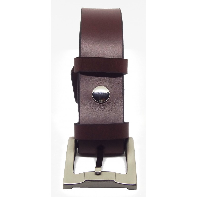 Ceinture Bordeaux 4 cm boucle 1