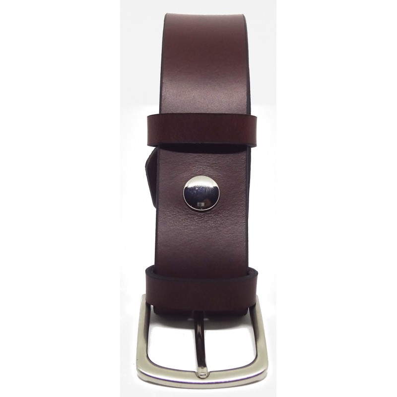 Ceinture Bordeaux 4 cm boucle 2