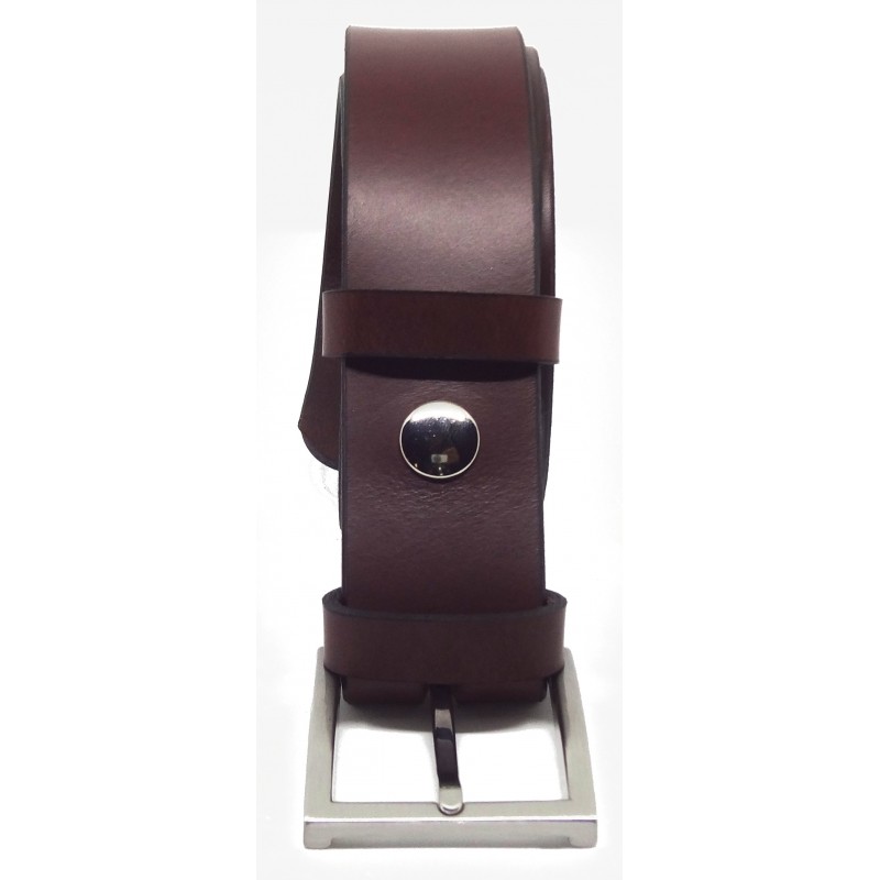 Ceinture Bordeaux 4 cm boucle 4