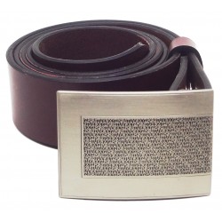 Ceinture Bordeaux classique...