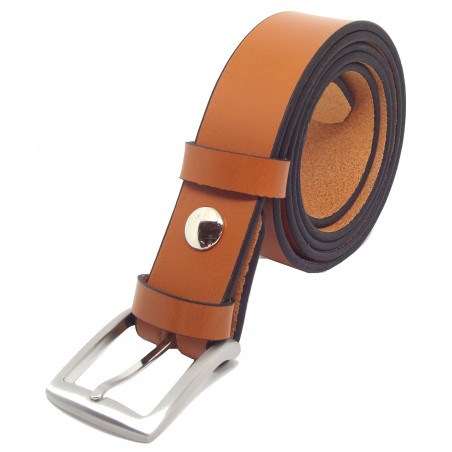 Ceinture Camel classique 3,5 cm boucle 4