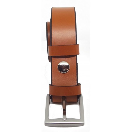 Ceinture Camel classique 3,5 cm boucle 4