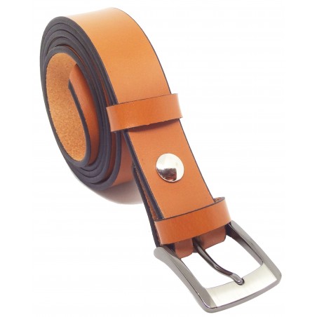 Ceinture Camel classique 3,5 cm boucle 5