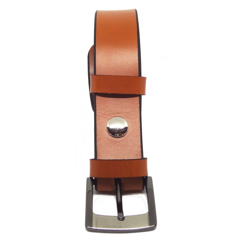 Ceinture Camel classique 3,5 cm boucle 5