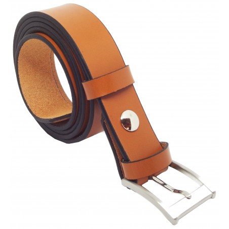 Ceinture Camel classique 3,5 cm boucle 7
