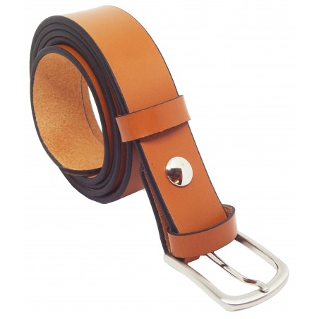 Ceinture Camel classique 3,5 cm boucle 8