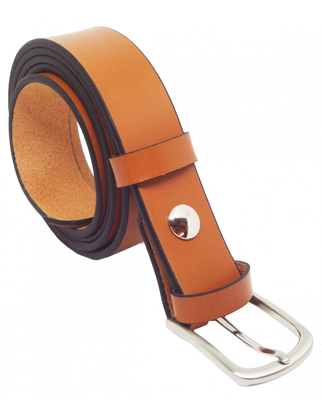 Ceinture cuir camel best sale