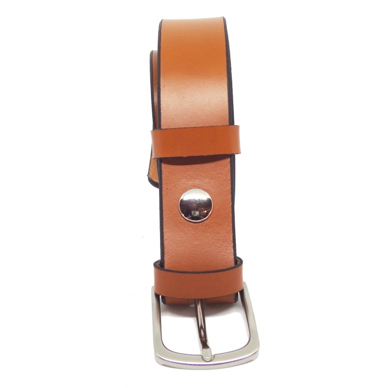 Ceinture Camel classique 3,5 cm boucle 8