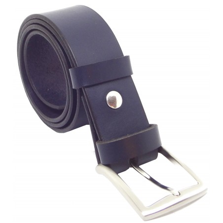 Ceinture Bleu marine 4 cm boucle 13