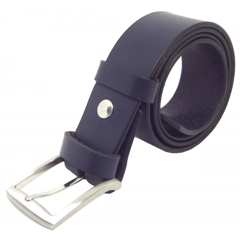Ceinture Bleu marine 4 cm boucle 13