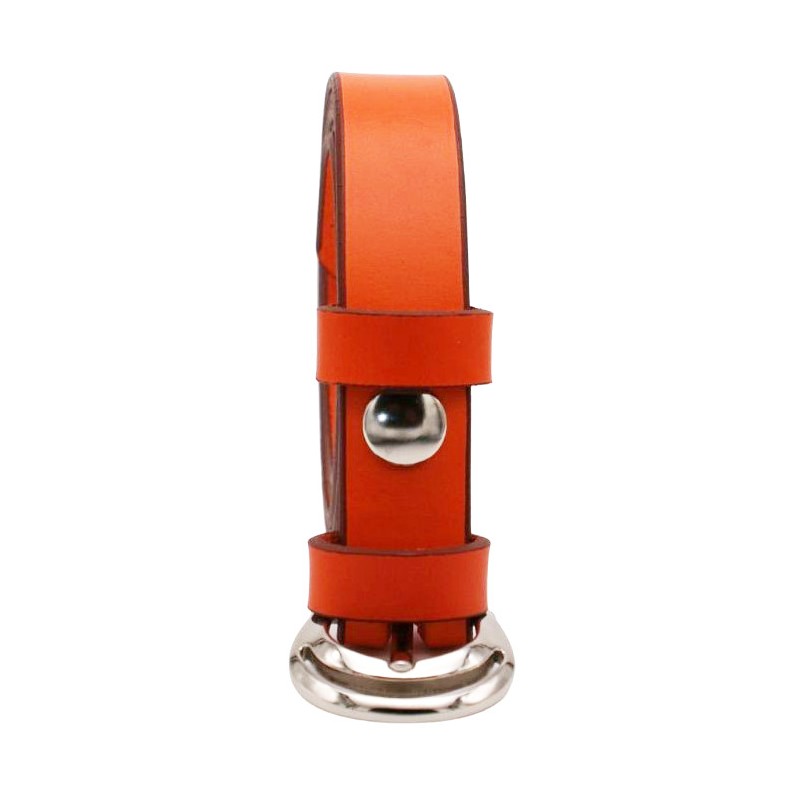 Ceinture Orange 2,5 cm boucle 1