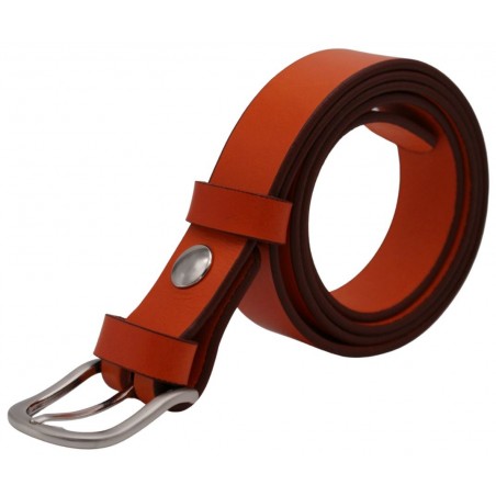 Ceinture Orange 3 cm boucle 5