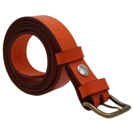 Ceinture Orange 3 cm boucle 9