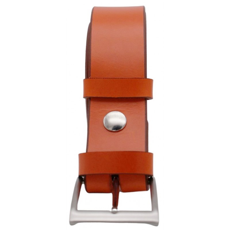 Ceinture Orange 4 cm boucle 3